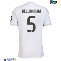 Moški Nogometni dresi Real Madrid Jude Bellingham #5 Domači 2025-26 Kratek Rokav